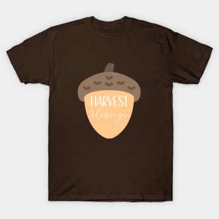 Harvest Blessings Acorn T-Shirt